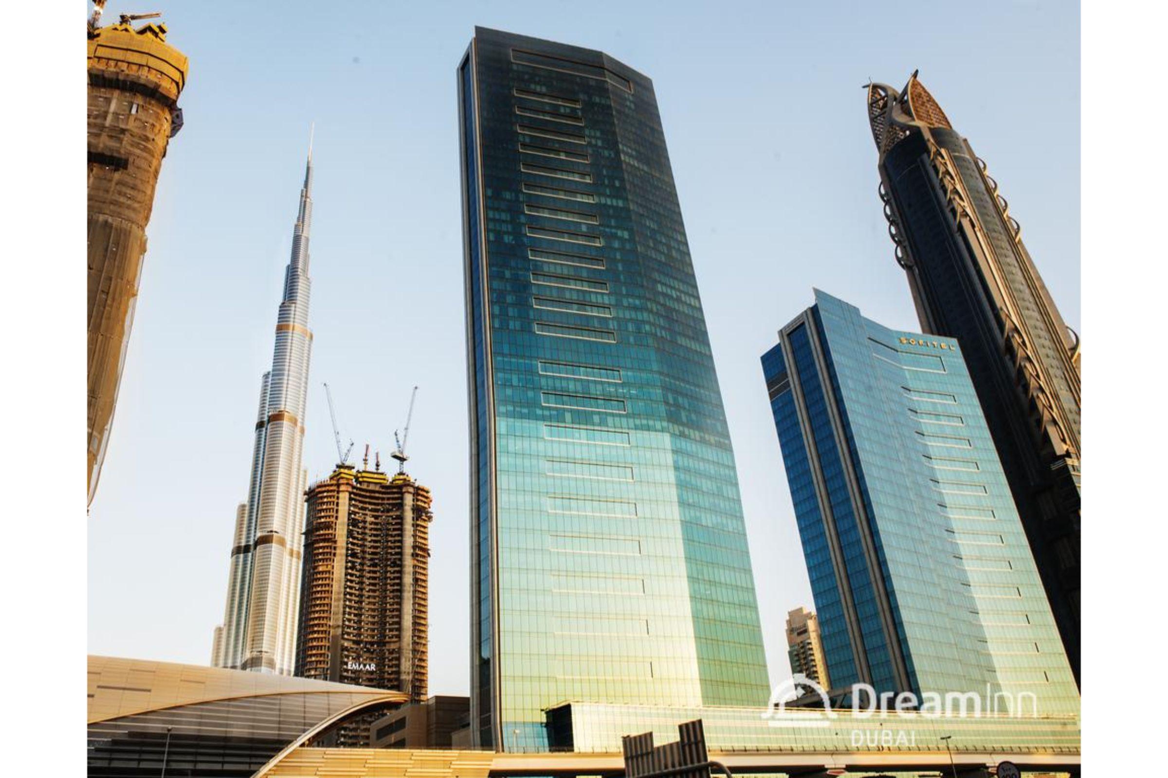 Dream Inn Apartments - 48 Burj Gate Downtown Skyline Views Dubai Exterior photo